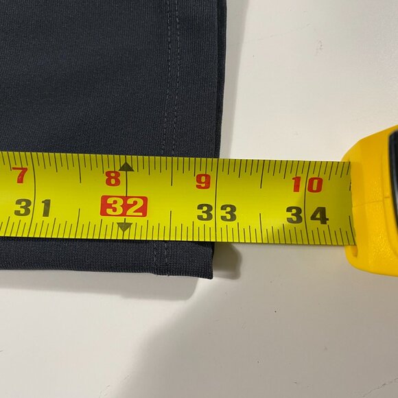 M5968S - Lululemon ABC Pant Classic Warpstreme Obsidian men's size 32x33 - Picture 8 of 9